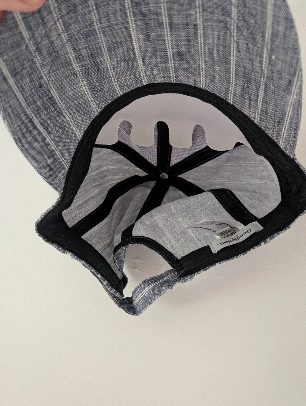 Goodfellow & Co. Striped Chambray Baseball Hat - Picture 3 of 7